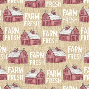 45" Benartex Farm Fresh