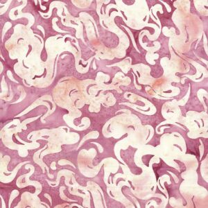 45" Island Batiks Smoke Mulberry