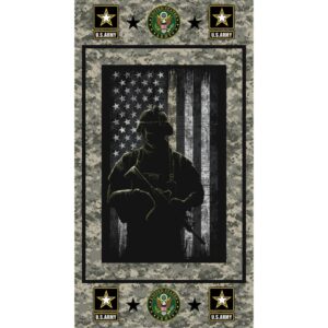45" Military Army 24" Panel
