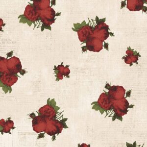 45" Clothworks Everlasting Rose