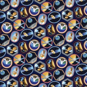 56" Benartex Space Race