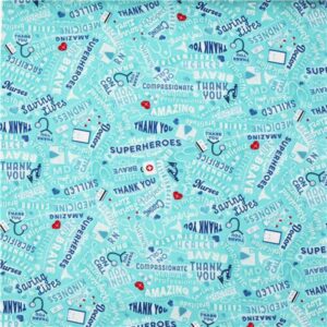 45" Timeless Treasures Everyday Heroes