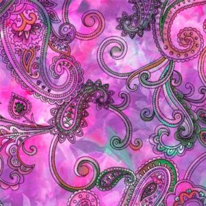 45" Quilting Treasures Peony Romance