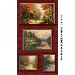 45" Benartex Autumn Colors by Thomas Kinkade