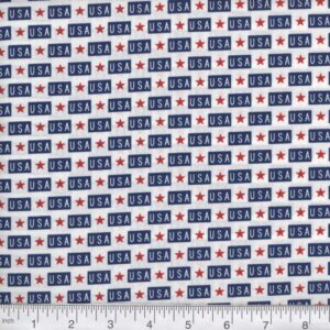 45" Patriotic Prints