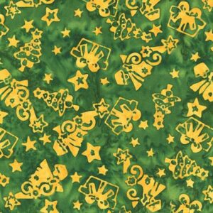 45" Anthology Fabrics Holly Jolly
