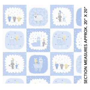 45" Benartex Baby Buddies Blocks