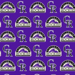 60" Fabric Traditions MLB Colorado Rockies