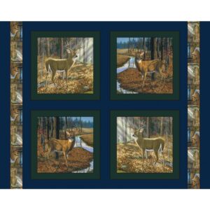 45" MDG Big Buck Deer Pillow Panel Digital