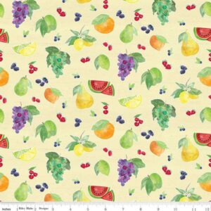 45" Riley Blake Monthly Placemats August Fruit Toss
