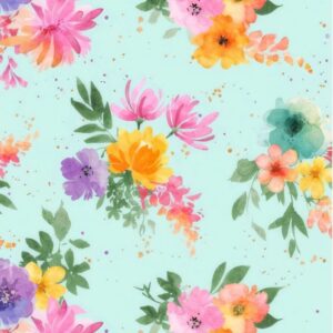 45" Wilmington Prints Floral Party