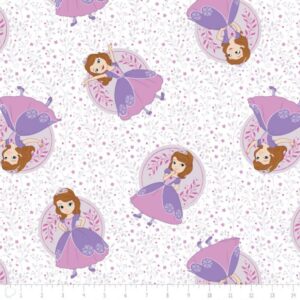 45" Camelot Fabrics Sofia The First Poses