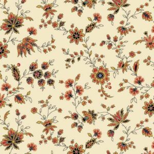 45" Quilting Treasures Addison Floral Vine
