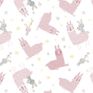 45" Benartex Baby Buddies Llamas