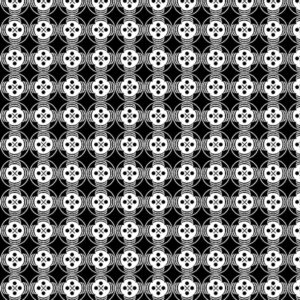 45" Kanvas Studio Sewing Box Button Geo