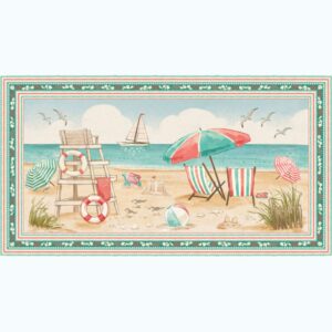 45" Blank Quilting Beachy Keen 24" Panel