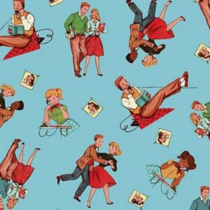 45" Michael Miller Shall We Dance?