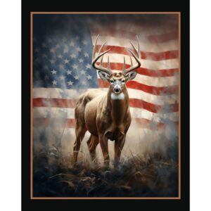 45" MDG American Trophy Deer 36" X 45" Panel