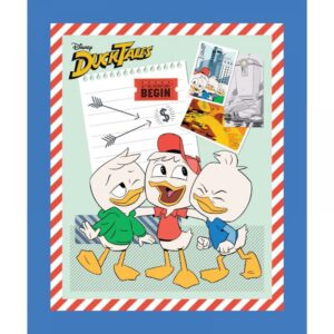 45" Disney Ducktales Panel Fabric