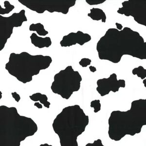 45" Fabric Traditions Cow Print