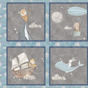 45" 3 Wishes Fabric Adventures In The Sky