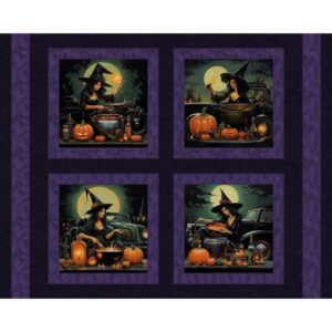 45" MDG Witches Brew 36" X 45" Panel