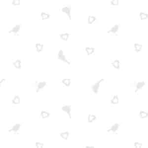 45" Blank Quilting Morning Mist White on White