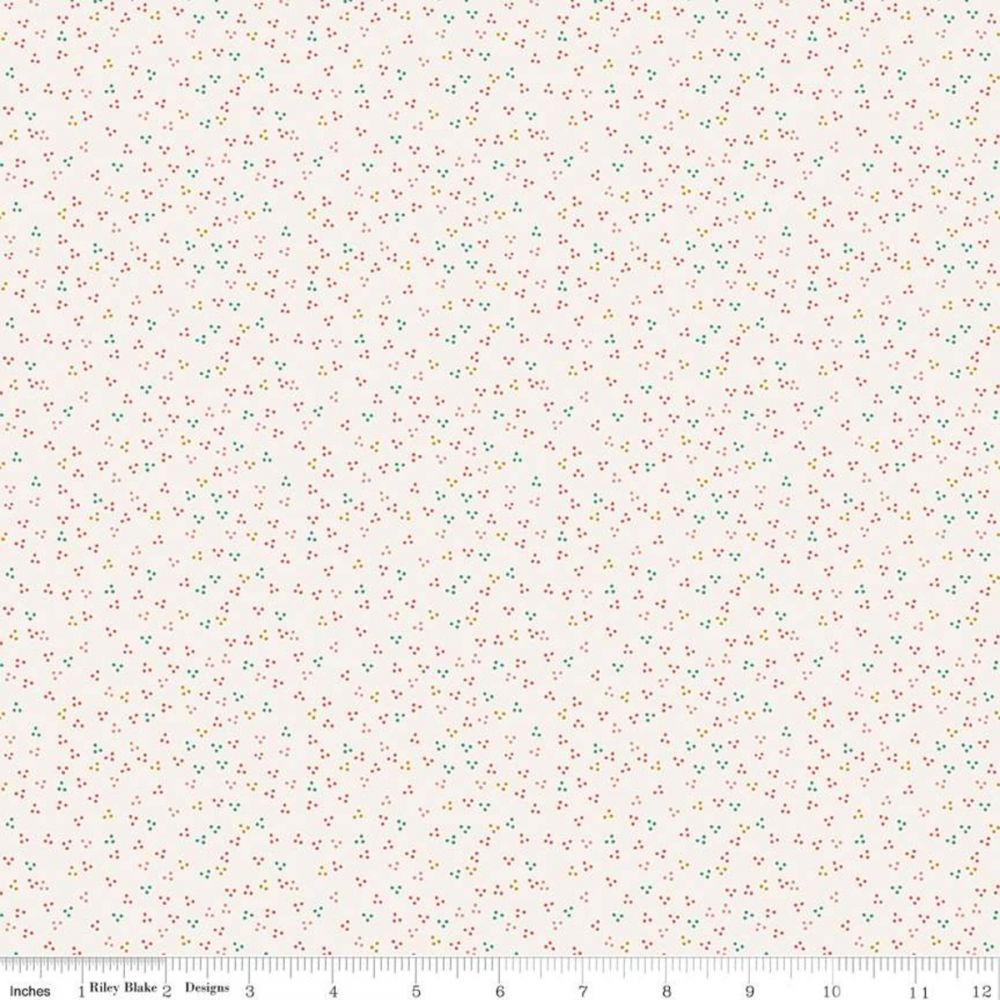 45" Riley Blake Hush Hush Low Volume Fabric | Marshall Dry Goods