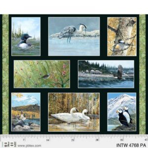 45" P & B Textiles Into The Wild Panel