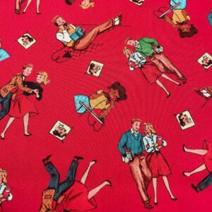 45" Michael Miller Shall We Dance?