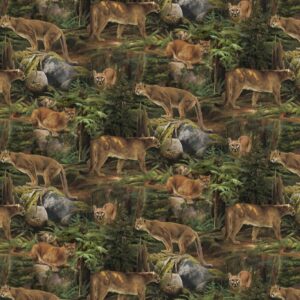 45" Forest Prowler Cougar Scenic