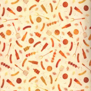 45" Quilting Treasures Backyard BBQ