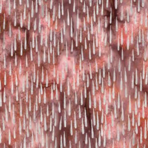 45" Island Batiks Downpour Salmon