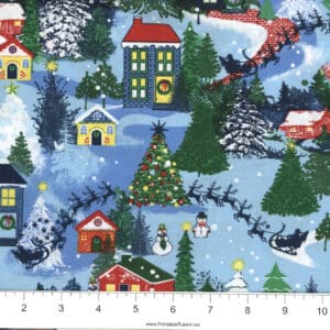 45" Christmas Scenic