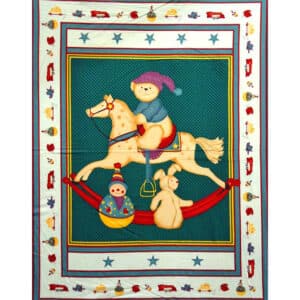 45" Marcians Ponies Baby Panel