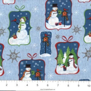 45" Christmas Snowman Tags