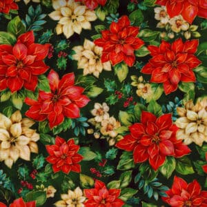 45" Oasis Fabrics Noel Medium Pionsettiasa