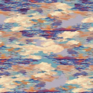 45" Studio E Fabrics Portfolio Of Landscape Sea And Sky