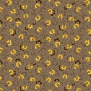 45" Henry Glass Autumn Farmhouse Lacey Vines