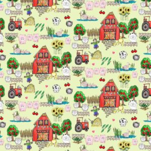 45" Studio E Fabric A Trip To The Farm Scenic