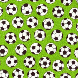 45" Blank Quilting Game On Soccer