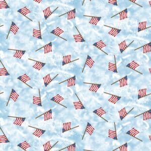 45" Blank Quilting Shoreline Stories Tossed Flags