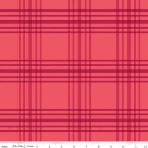 45" Riley Blake Heirloom Red Plaid