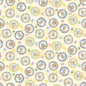 45" Henry Glass Hoppy Hunting Bunny Medals