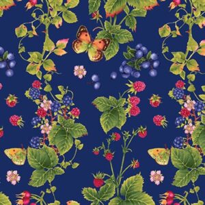 45" Studio E Fabrics Minu And Wildberry