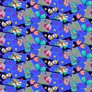 45" Blank Quilting Pickleball Anyone? Pickleball Courts, Paddles and Balls