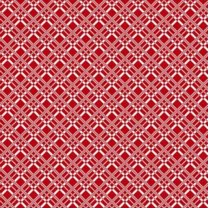 45" Studio E Fabric Raspberry Ripple Diagonal Tartan