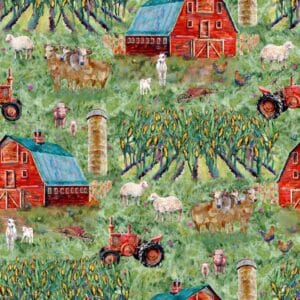 45" Blank Quilting Out Of Farms Way Scenic
