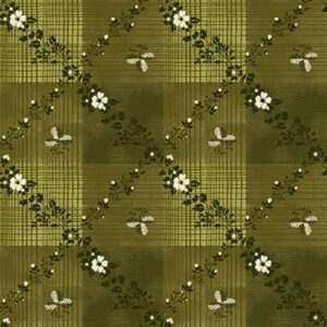 45" Henry Glass Buckleberry Chintz Geometrics