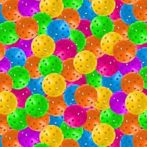 45" Blank Quilting Pickleball Anyone? Collage